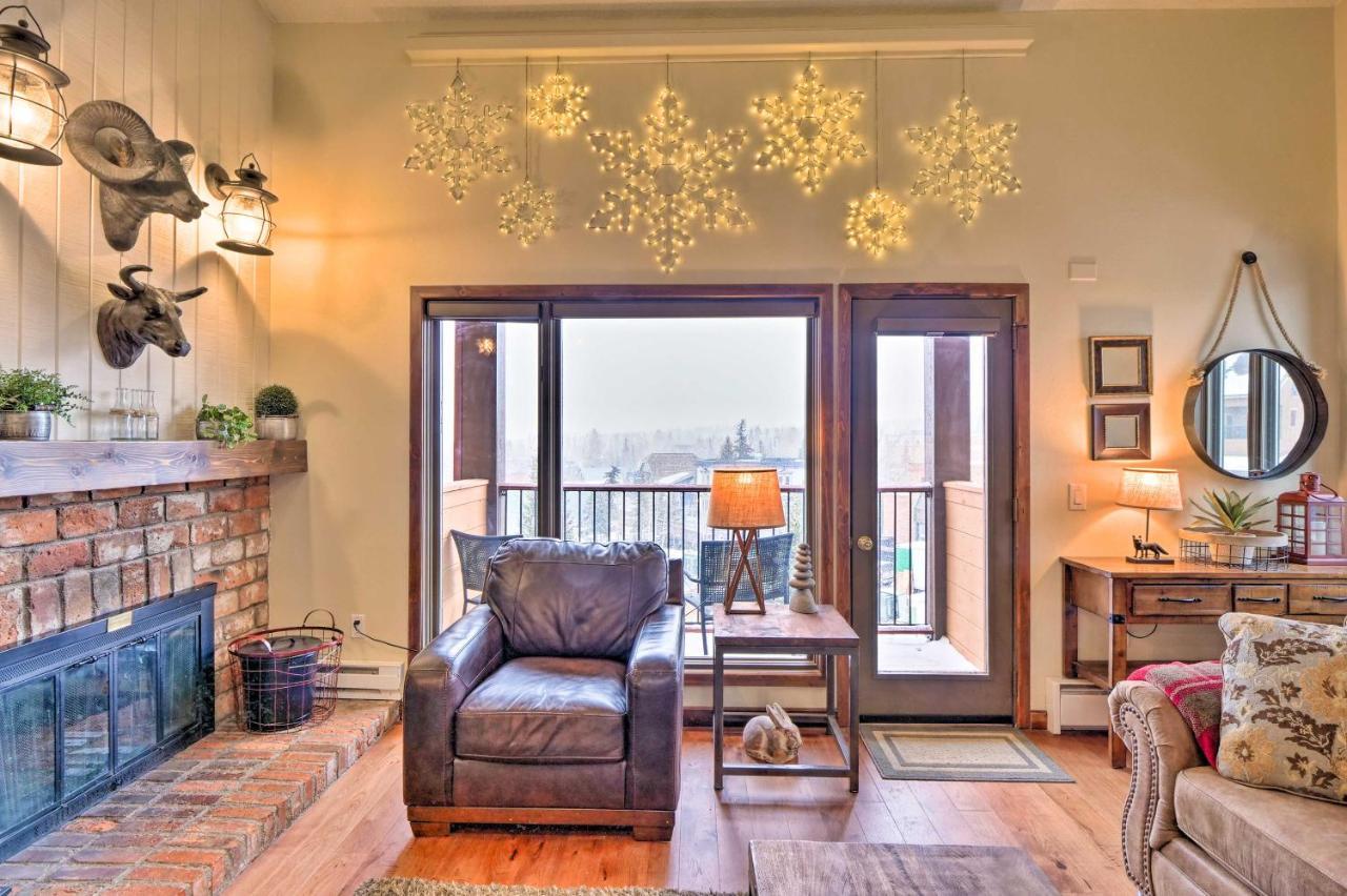 Cozy Breckenridge Condo At Base Of Peak 9! Exteriér fotografie